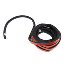 D Shape Car Window Door Rubber Weatherstrip Adhesive Seal Strip - 5 meter