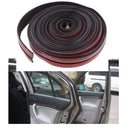 5 Meter Rubber Seal Strip for Car Front Windscreen Door Anti-Dust Black