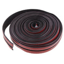 5 Meter Rubber Seal Strip for Car Front Windscreen Door Anti-Dust Black