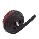 5 Meter Rubber Seal Strip for Car Front Windscreen Door Anti-Dust Black