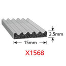 5 Meter Rubber Seal Strip for Car Front Windscreen Door Anti-Dust Black