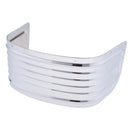 Ribbed Front Fender Trim Skirt Flame For Harley Touring Softail Tri Glide