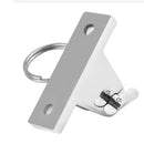 Heavy Duty Stainless Steel Deck Hinge Boat Bimini Top Fitting 90 Degree Pin