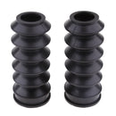 Black Front Fork Suspension Shock Cover Dust Shield For Harley XG500/750