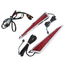 Red Lens LED Rear Saddlebag Accent Light for Victory Hard-Ball 2012-2013