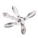 Polished Stainless Steel Folding Grapnel Anchor 1.5 Lb / 0.7 Kg Boat Marine