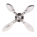 Heavy Duty Folding Grapnel Anchors, 3.3 lb / 1.5 kg ,Stainless Steel Anchor