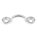 2" Boat Yacht Deck Loop Cleat Marine Grade Stainless Steel Handle