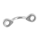 2" Boat Yacht Deck Loop Cleat Marine Grade Stainless Steel Handle