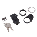 Push Button Latch for Boat / Motorcycle Glovebox Replacement with Keys for Southco 93-313