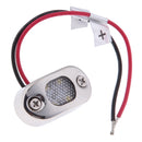 Stainless Steel Mini LED Deck & Step Light with Wire for Outdoor Home Garden