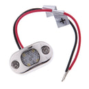 Stainless Steel Mini LED Deck & Step Light with Wire for Outdoor Home Garden