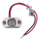 Stainless Steel Mini LED Deck & Step Light with Wire for Outdoor Home Garden