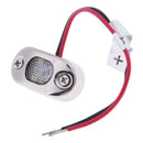 Stainless Steel Mini LED Deck & Step Light with Wire for Outdoor Home Garden