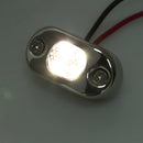Stainless Steel Mini LED Deck & Step Light with Wire for Outdoor Home Garden