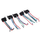 Wire Harness Extension Connector with 5-wire interlocking socket