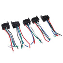 Wire Harness Extension Connector with 5-wire interlocking socket