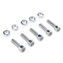 Motorcycle M6 Stainless Steel Socket Cap Screws&Nut,Allen Key Bolts Hex Head