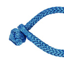 8mmx100mm Soft Shackles for ATVs UTVs Parts ATV Winch Shackle Synthetic Blue