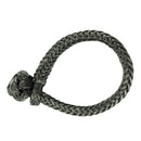 8mmx100mm Soft Shackles for ATVs UTVs Parts ATV Winch Shackle Synthetic Grey