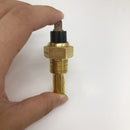 Gold Water Temperature Sensor 40-120 Degrees With Alarm Grounded Poles for Boat Yacht
