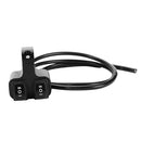 Waterproof Dual 7/8'' Motorcycle Handlebar Headlight ON/OFF Switch Indicator