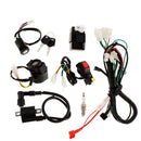 Motorcycle Motorcross Wiring Harness CDI Relay Kit For 150CC Dirt Pit Bikes