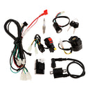 Motorcycle Motorcross Wiring Harness CDI Relay Kit For 150CC Dirt Pit Bikes
