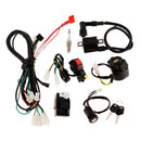 Motorcycle Motorcross Wiring Harness CDI Relay Kit For 150CC Dirt Pit Bikes
