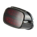 Motorcycle LED Rear & Brake Tail Light For Harley FLHRC 2009-2013 Smoke Lens