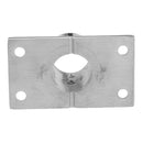 Boat Marine 316 Stainless Steel 90 Degree 1'' Rail Stanchion Base Tube Yacht