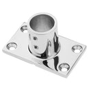 Boat Marine 316 Stainless Steel 90 Degree 1'' Rail Stanchion Base Tube Yacht