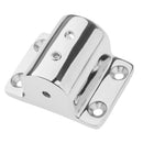 Marine Boat Stainless Steel Rectangle Base Hand Rail Fitting 25mm/1" Pipe