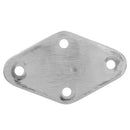 Pad Eyes - Marine Rigging 316 Stainless Steel Diamond Plate 90mm