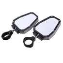 Motorcycle 1.75'' Convex Roll Cage Side Mirrors for UTV SXS Polairs RZR 1000