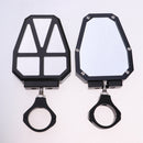 Motorcycle 1.75'' Convex Roll Cage Side Mirrors for UTV SXS Polairs RZR 1000