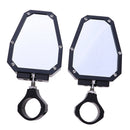 Motorcycle 1.75'' Convex Roll Cage Side Mirrors for UTV SXS Polairs RZR 1000