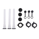 3 Sets Universal Rubbermade Replacement Fuel Gas Can Spout And Parts Kit