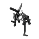 Pair CNC Motorcycle Footrest Rear Set Foot Pegs For Kawasaki Ninja 400 2018