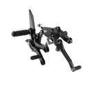 Pair CNC Motorcycle Footrest Rear Set Foot Pegs For Kawasaki Ninja 400 2018
