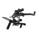 Pair CNC Motorcycle Footrest Rear Set Foot Pegs For Kawasaki Ninja 400 2018