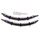 1 Pair Black Chrome Rear Fender Side Bolt On Accents Trim For Indian Scout 2015-2018