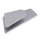 Stainless Steel Motorcycle Foot Peg Extension Plate Pad Enlarge For BMW