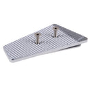 Stainless Steel Motorcycle Foot Peg Extension Plate Pad Enlarge For BMW