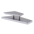 Stainless Steel Motorcycle Foot Peg Extension Plate Pad Enlarge For BMW