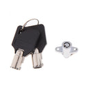 Hard Saddlebag Lock & Key For Harley Touring Road Glide King FLH FLTR 93-13