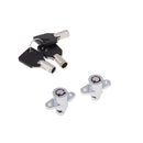 Hard Saddlebag Lock Key Set For Harley Touring Road King Street Glide 14-18
