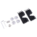 Spark Plug/Head Bolt Covers Wrinkle Black For Harley Superlow - XL 1200T