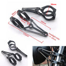 1 Pair 39mm Motorcycle Headlight Fork Mount Bracket - Aluminum Alloy