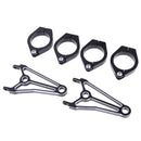 1 Pair 39mm Motorcycle Headlight Fork Mount Bracket - Aluminum Alloy